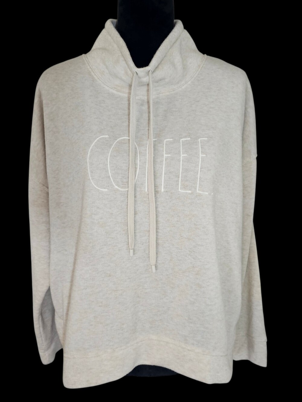 Cozy 'COFFEE' Pullover Hoodie By Rae Dunn